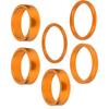 6Pcs   Headset Spacer Aluminium Alloy Bike Handlebar Stem Spacers for Mountain Bike