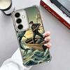 Hunting Fishing Man Plating Phone Case For Samsung A17 A07 A37 A57 A16 A56 A15 A55 A14 A54 A13 A53 A26 A36 A25 A35 A24 A34 A23 A