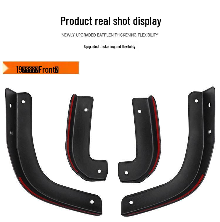 Compatible with 2019 Chevrolet Silverado Fender and Door Bottom Corner