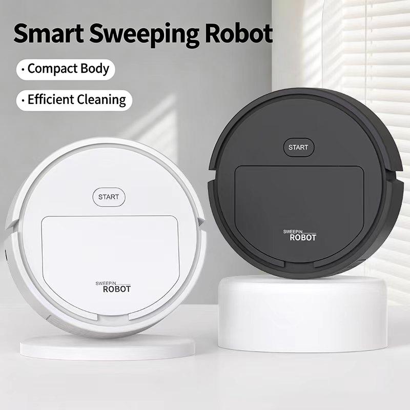 New Automatic Robot Vacuum Cleaner Smart Sweeping Dry Wet Cleaning Machine Charging Intelligent Vacuum Cleaner For Home