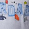 Jordan Cotton Printed Round Neck Drop Shoulder T-Shirt Kids tops IW2135-100