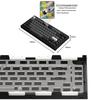 Akko 5075B Plus Black Silver English USB Bluetooth Wireless V3 Cream Blue Pro Magnetic Switch Tenkeyless Mechanical Keyboard with Gasket 3000mAh RGB