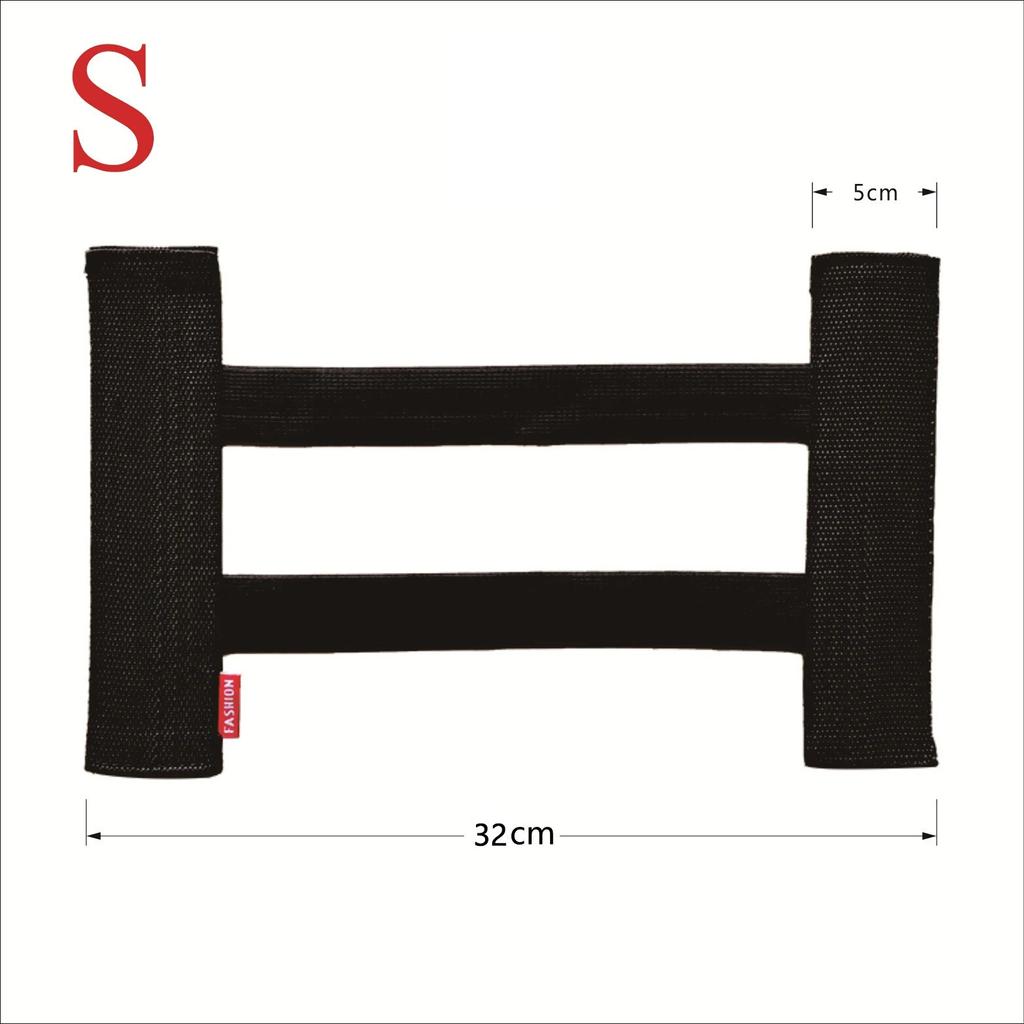 Car Elastic Mesh Fixed Straps Trunk Interior Organizer Seat Back Fixing Net Bag Extinguisher Car Goods Storage Fixing Strap