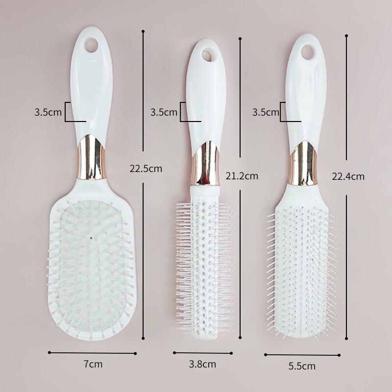 

Sinle Air Cushion Scalp Massage Hairbrush Set Cushion Comb 3-pack