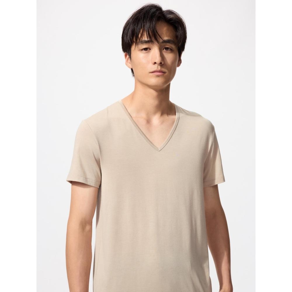 Uniqlo Japan HeaTTech V Neck T