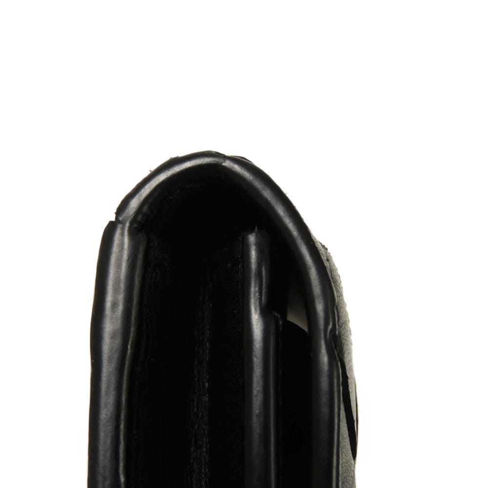 Used 11897 Business Card Holder 605720 VCPQ3 8803 7946 Pass Case RFID IC Chip Maxi Intrecciato Black Men's from Japan