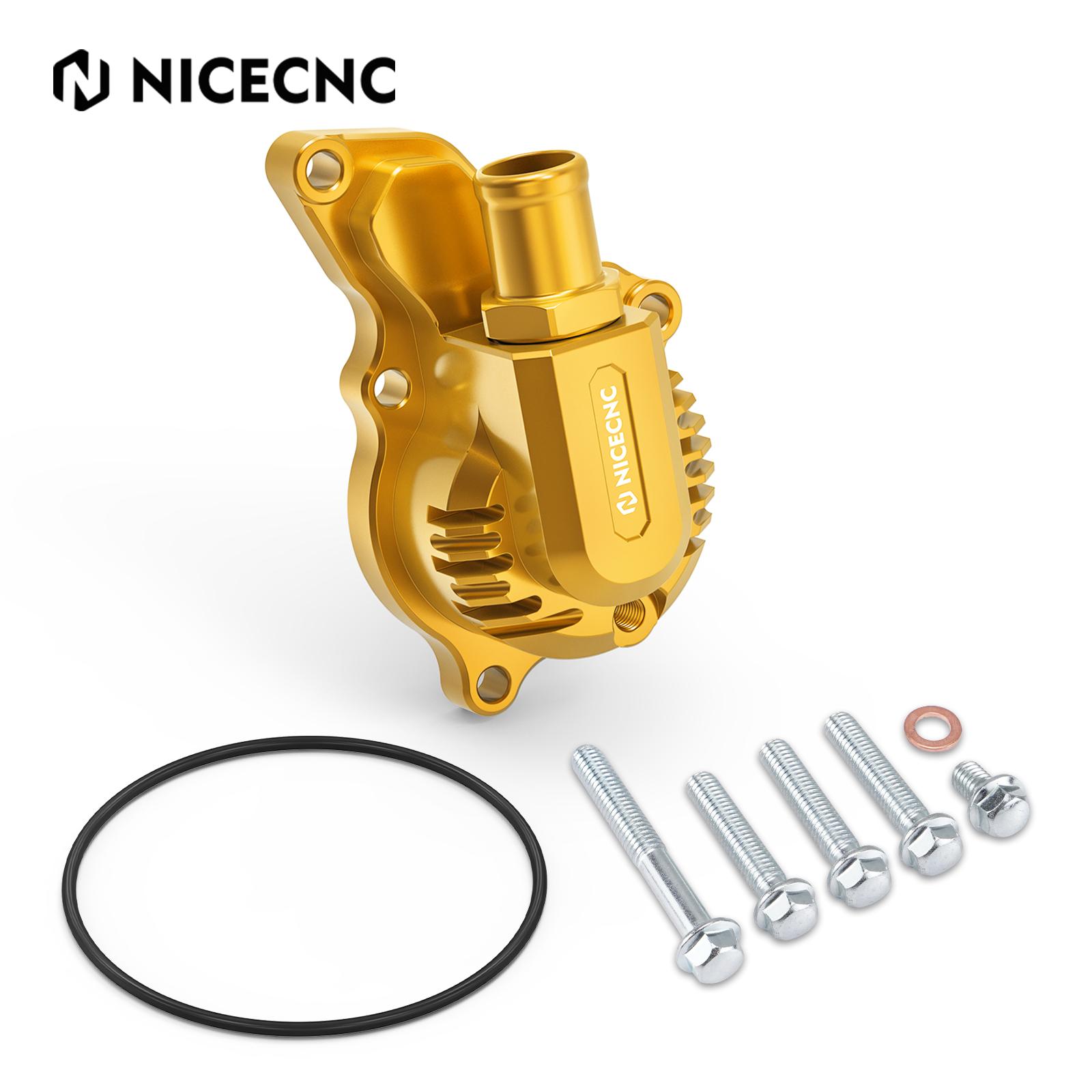 

NICECNC For Suzuki DRZ400 DRZ400E DRZ400S DRZ400SM DR-Z 400 E S SM 2000-2024 Aluminum Water Pump Cover 17410-29F21 2023 2022