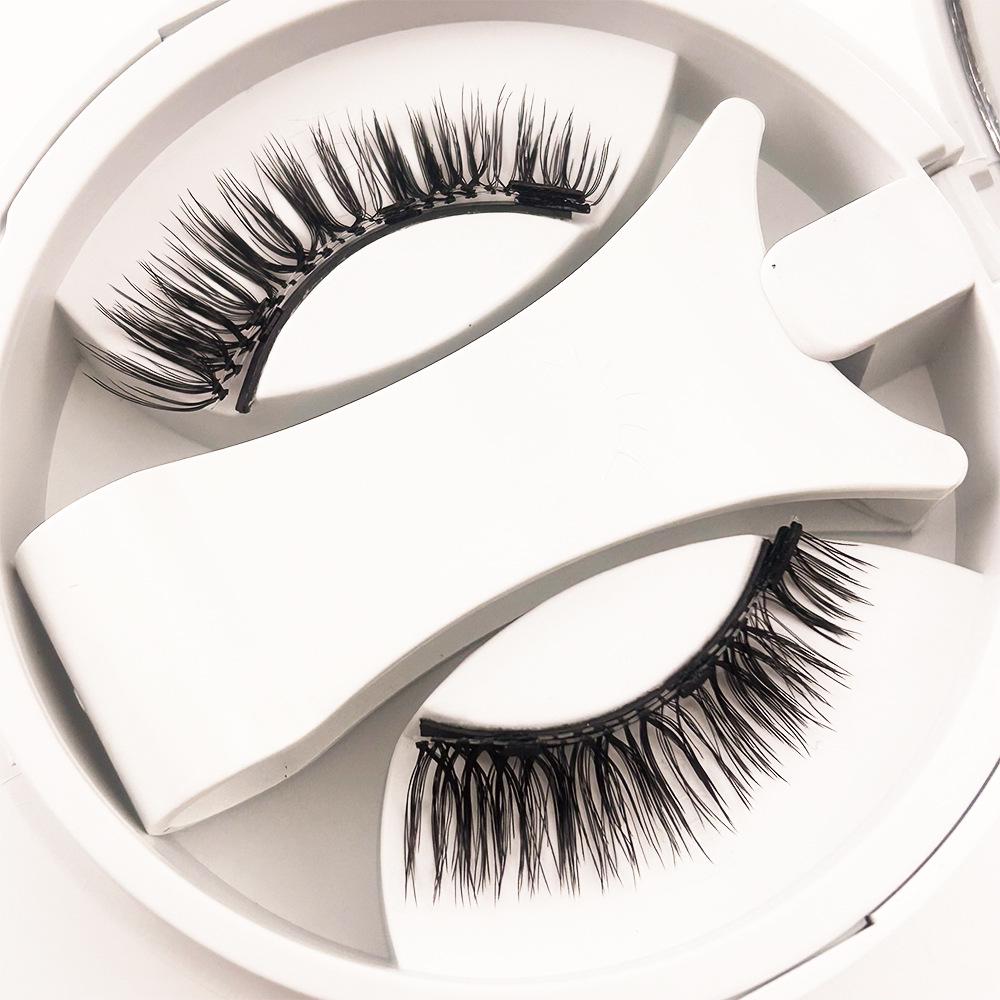 Little Devil Cross-Border Magnetic False Eyelashes - One-Piece Set