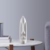 Elegant Human Face Flower Vase Modern Sculpture for Living Room Decor Style A
