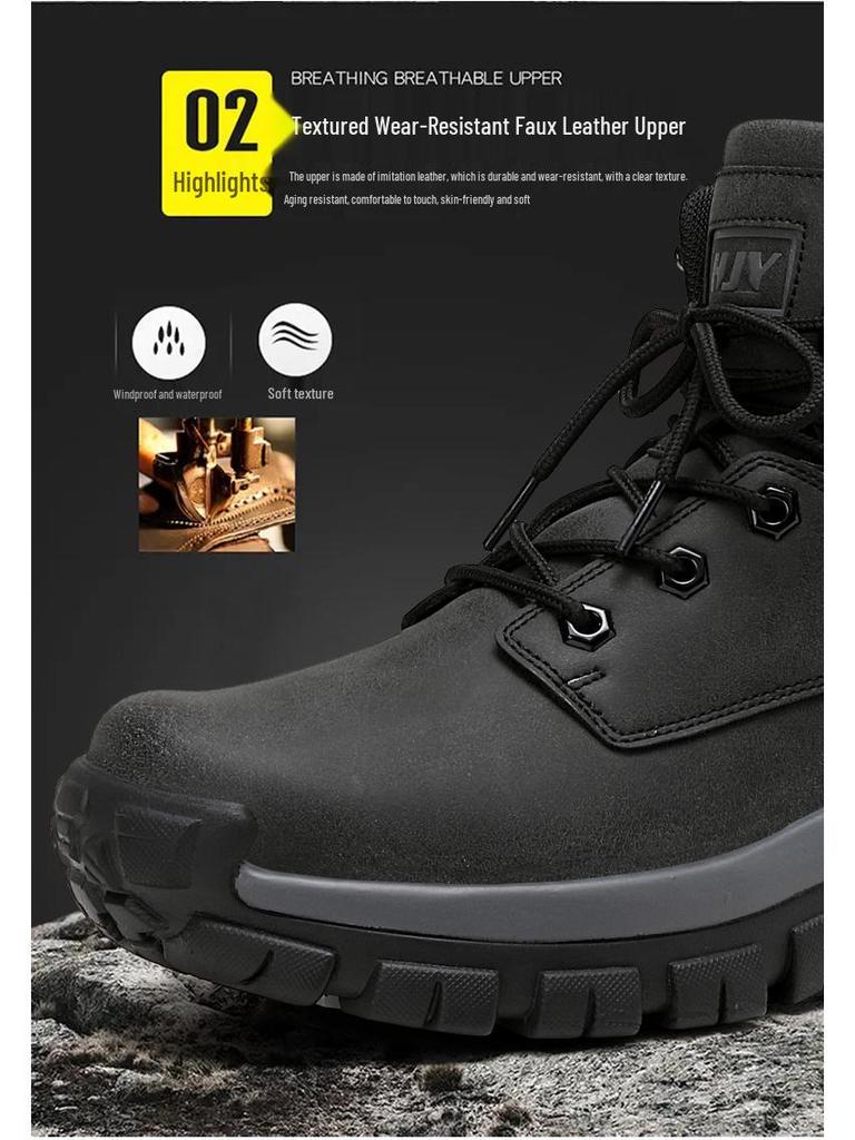 Men's Lightweight Casual Travel and Hiking Shoes - Comfortable and Suitable for Outdoor and Commuting Activities in Autumn and Winter