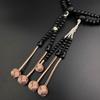 Myorenka SGI Prayer International Soka Gakkai Size Selection Shaku Black Odamaki SGI Praying Beads Beads, Specialty, Men's, Wooden, (1 Shaku/1 2),