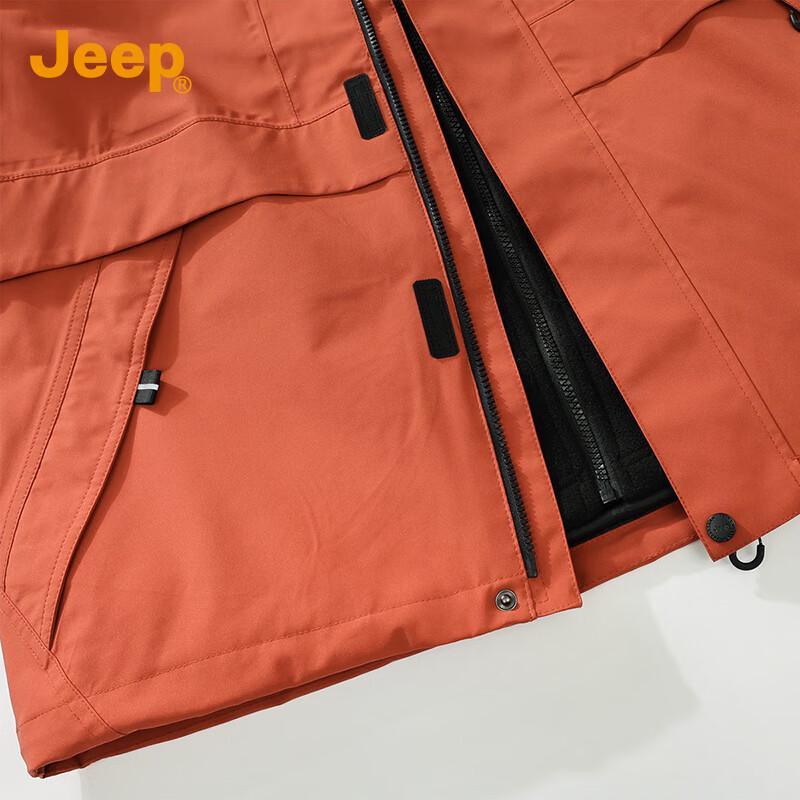 Jeep Men's 3-in-1 Outdoor Jacket with Detachable Fleece