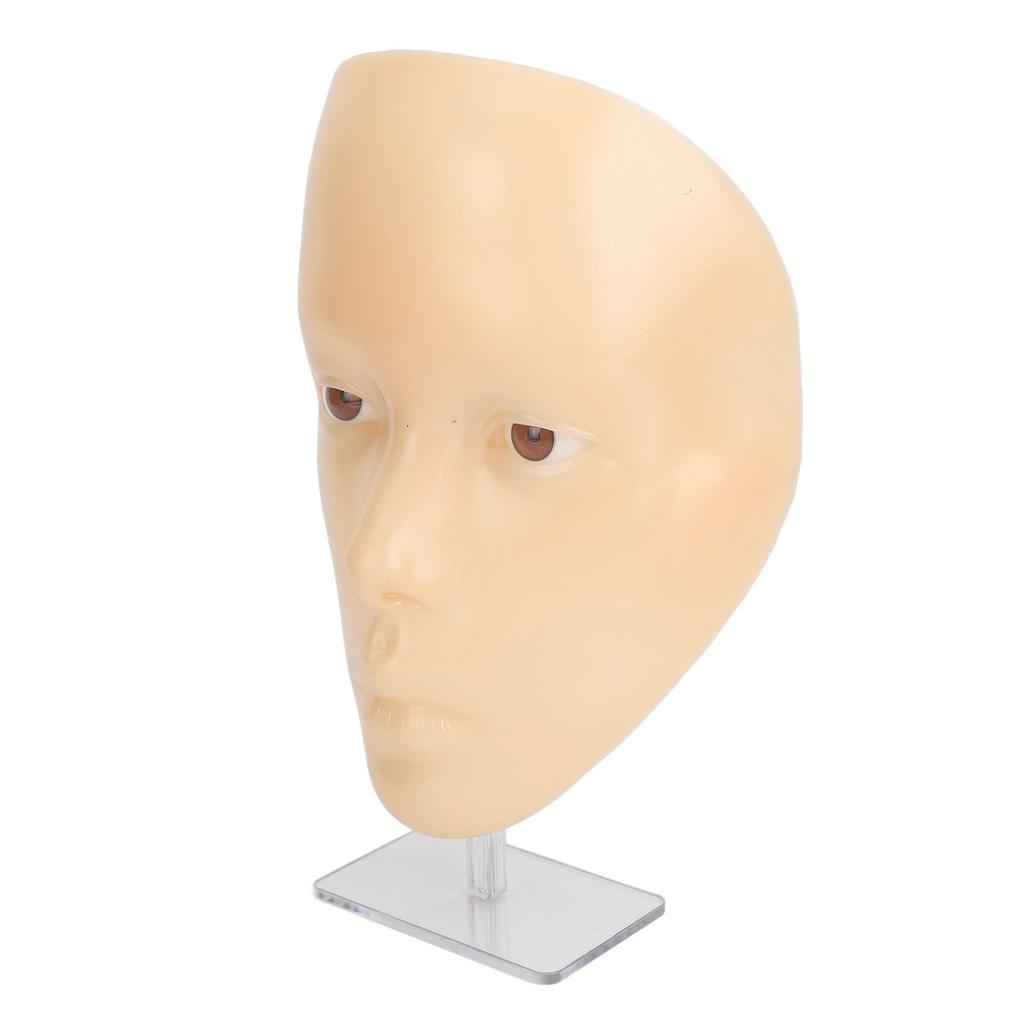 5D Makeup Practice Face Reusable Professional Complete Eyelash Eyeliner Palette Brushes Silicone