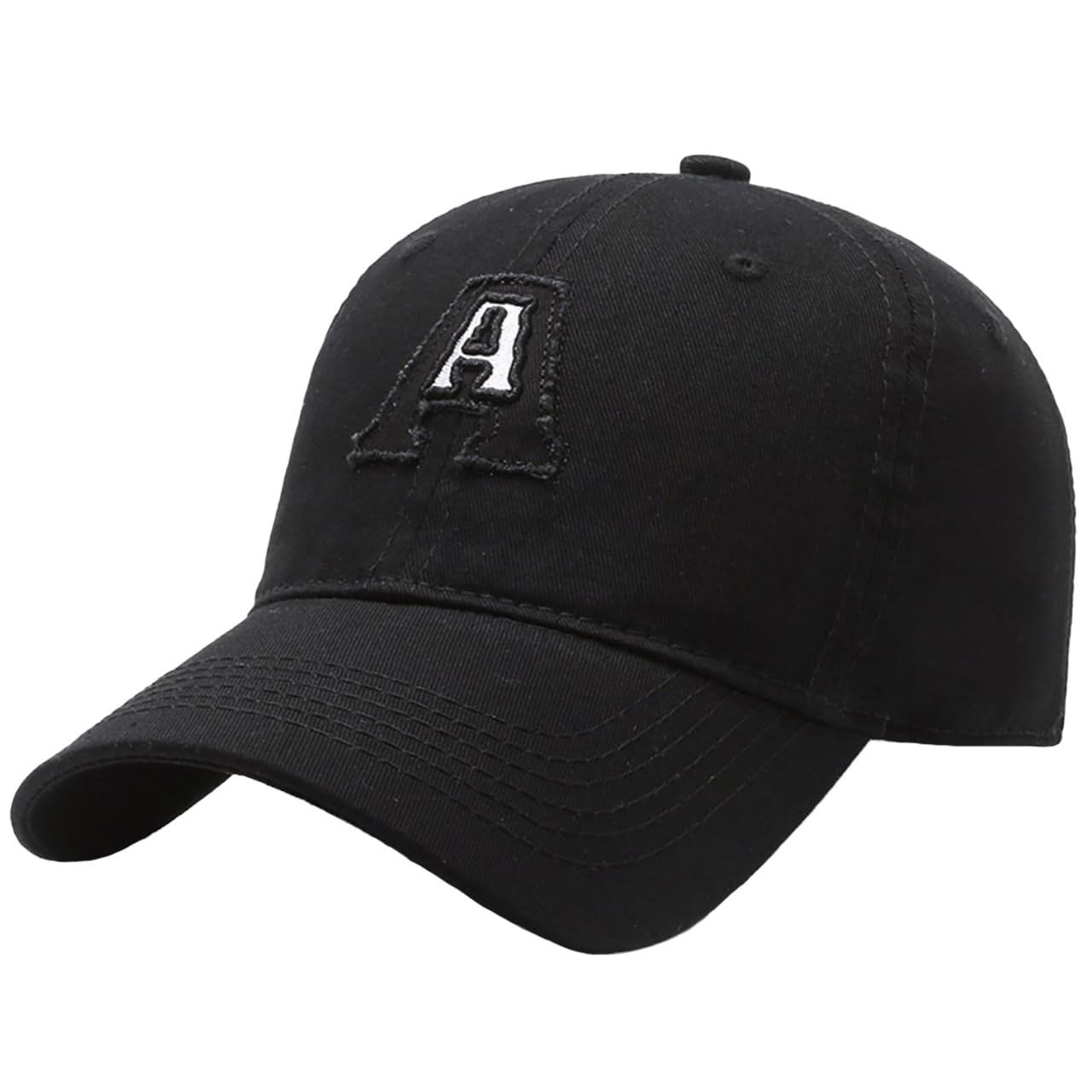 

Embroidered CZA172 [White Fang] Hat, Cap, Simple, Sports, Casual, Stylish, Men s, Women s, (Black) чёрный