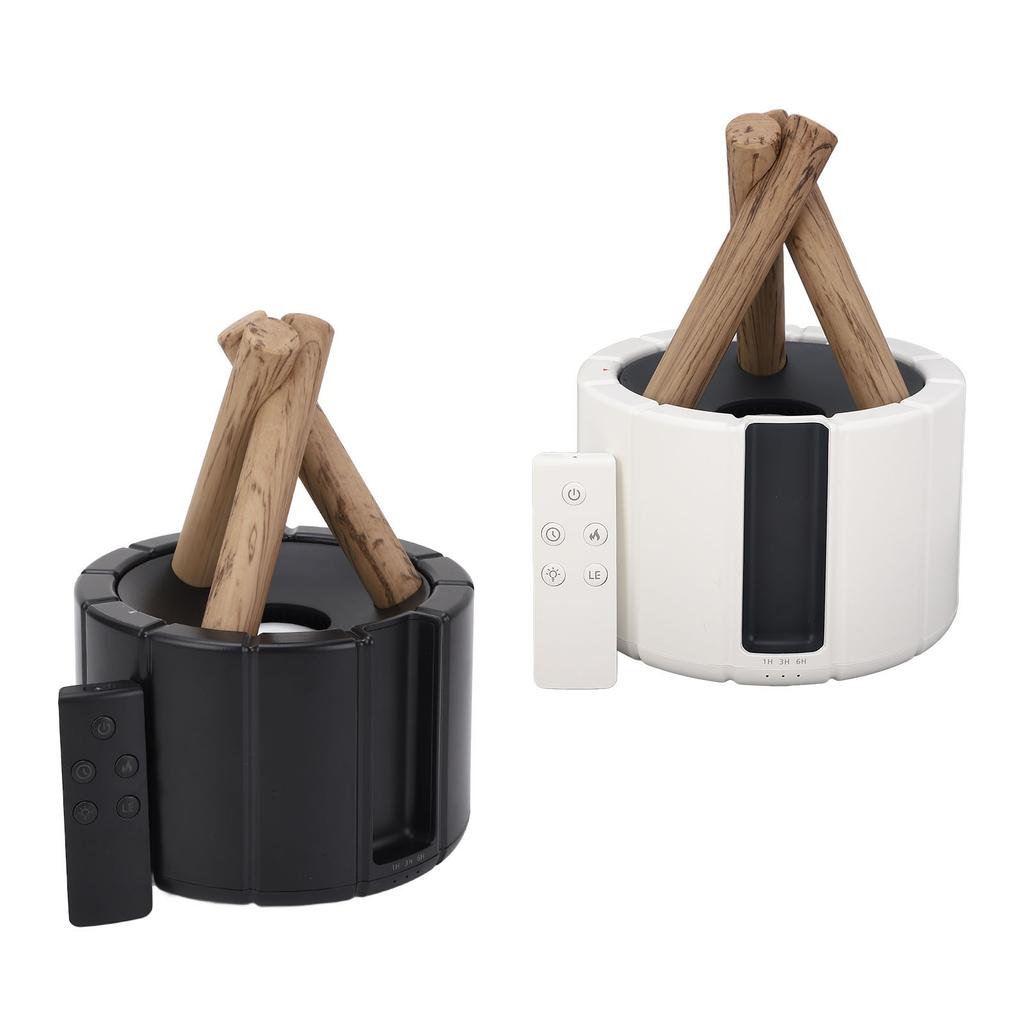 מפיץ ריח מדורה 250 מ"ל מפיץ ריח להבת מדורה חדשני מכשיר אדים מדמה מדורה לבית