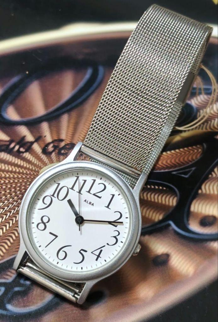 [USED] Seiko ALBA RIKI Early Riki Watanabe Working Quartz