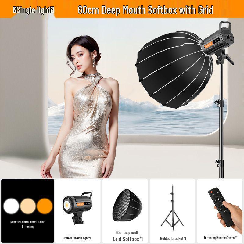 500W Super Bright Professional Live Streaming & Photography Fill Light