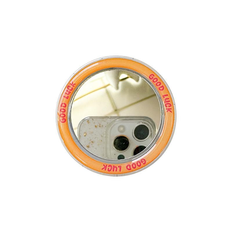 Goodluck Magnetic Suction Ring Is Suitable For Magsafe Round Mirror Sticker Simple Refrigerator Sticker Women'S Body Mirror