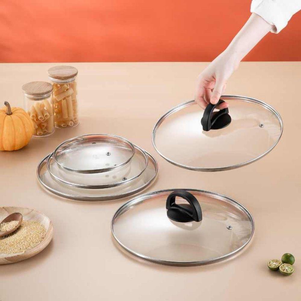 Thickened Pot Cover Circular Steaming Pot Lid Household Pot Lid  Kitchen Accessories