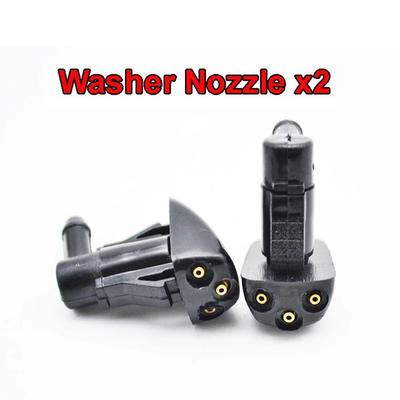 2Pcs Frontscheibe Scheibe Jet Spray Düse Set Für Hyundai Tucson Entourage Für KIA Sportage Spectra Spectra5 2007 2008
