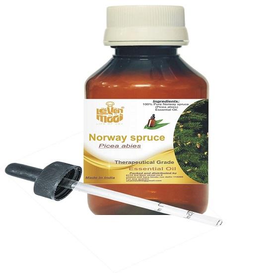 

Levenmooi Norway spruce (Picea Abies) Pure & Natural Therapeutic Grade Essential Oil Plastic with Dropper 10 ML