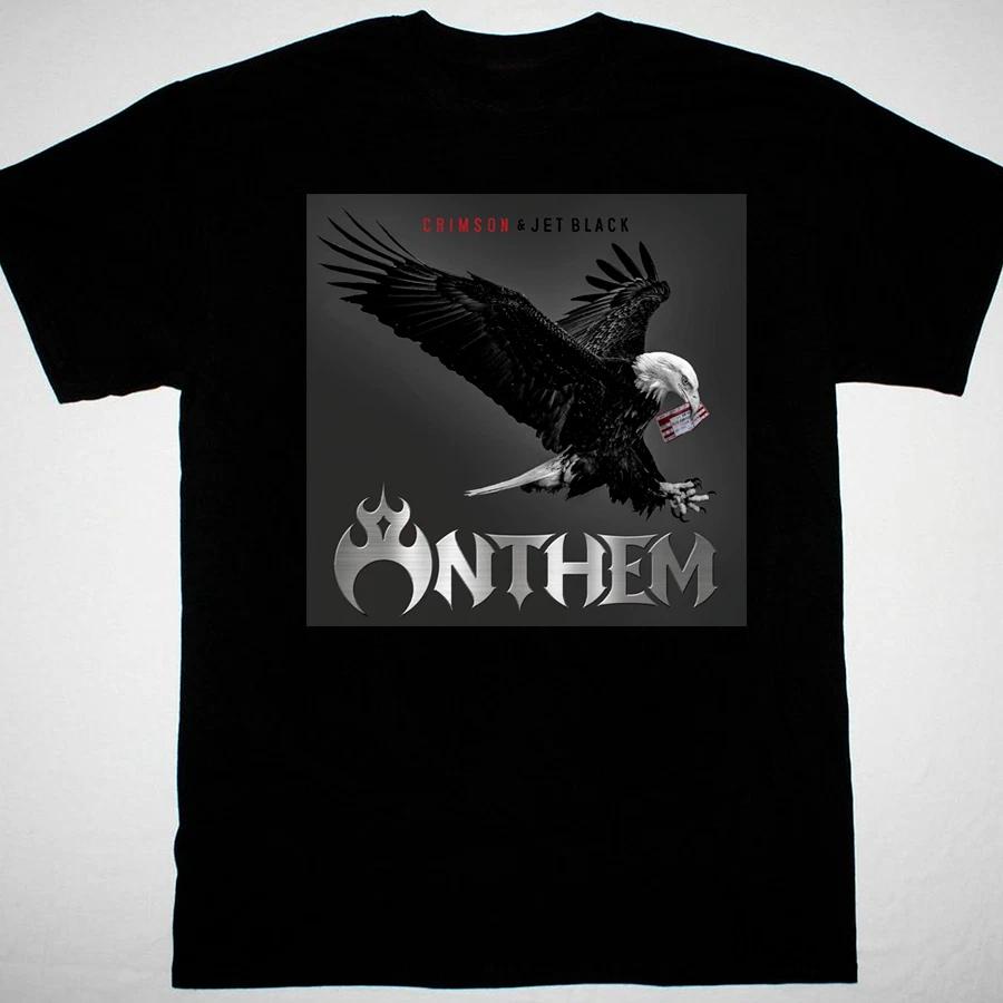 Anthem band Crimson & Jet Black black 100% Cotton T-shirt Mens Tees Top Unisex S-5Xl 2F180 2XL