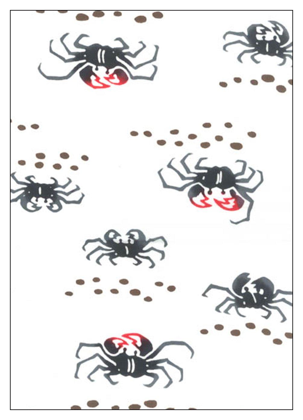 

Полотенце Hand Todaya Shoten, окрашенное методом Niwa-zome, (узор с крабом)