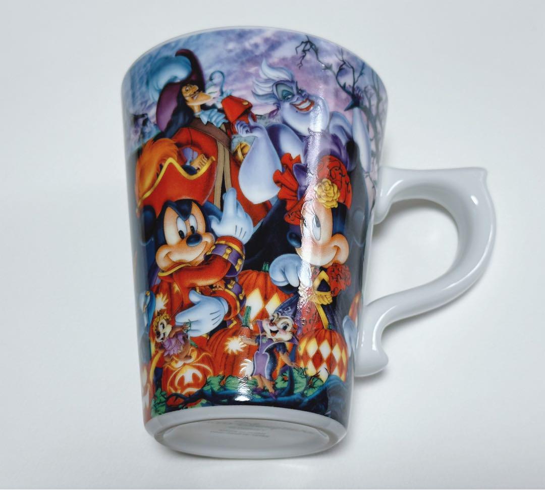 

[Б/У] Кружка на Хэллоуин с Диснеевскими Злодеями, Дисней Си, Микки, Капитан Крюк