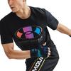 Under Armour T-shirt Girocollo con Stampa Logo American Vintage Uomo T-shirt Nere 1361676-001