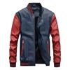 Men's PU Leather Jacket Autumn and Winter New Men's Stand-up Collar Loose Casual Large Size Autumn Men's Coat