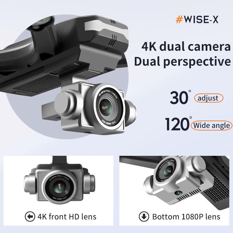 2025 Neu V14 Drohne 4k professionell HD Weitwinkelkamera 1080P WiFi Fpv Drohne Duale Kamera Höhenhaltung Drohnen Kamera Hubschrauberspielzeug