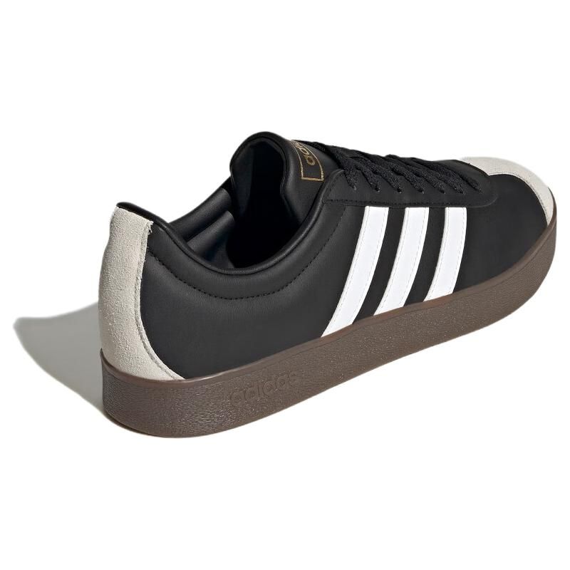Adidas VL Court 2.0 'Black White Gum' ID6017