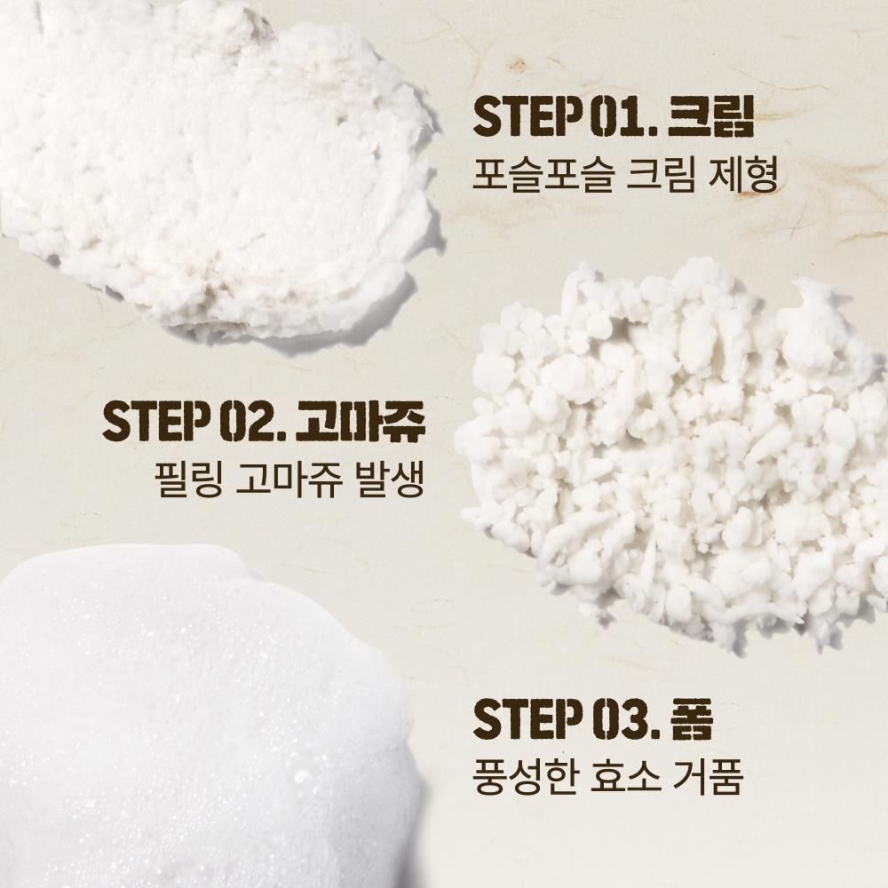 NUMBUZIN No.3 Rice Enzyme Skin Softening Cleansing Foam 170ml, Korean