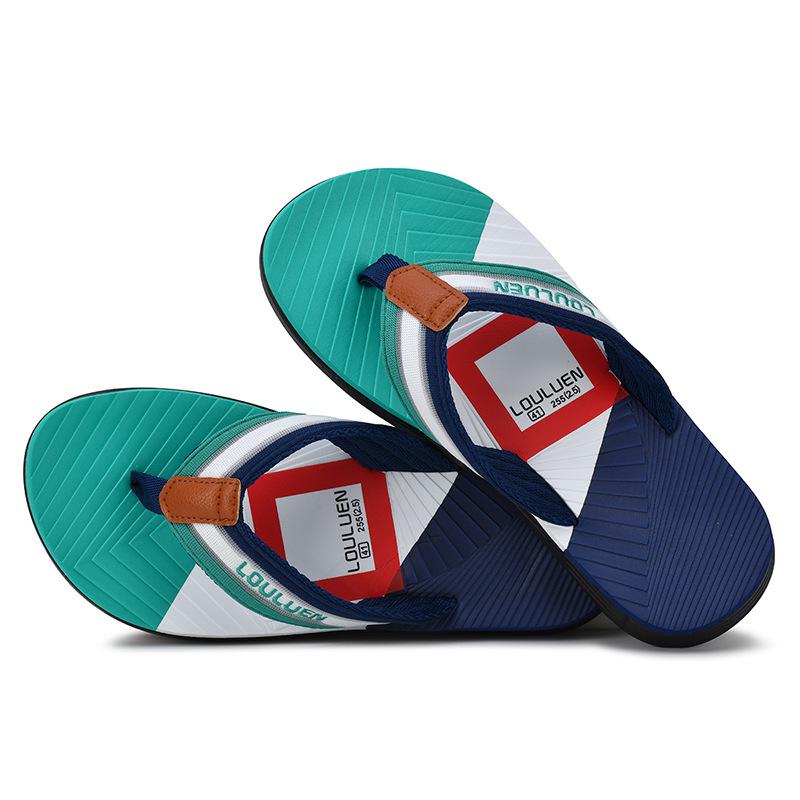 Men's 2025 Non-Slip EVA Flip-Flops: Casual Outdoor Beach Sandals