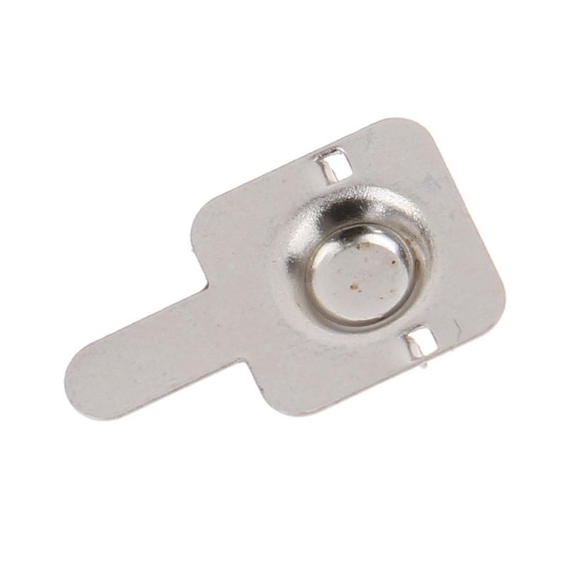 10pair/ Replacement Metal Batteries Spring Contact Plate Silver For AAA Batterie