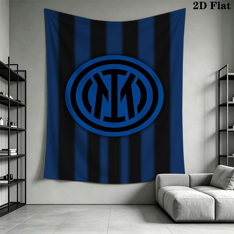 Inter Milan Logo Threepiece Set 1 Duvet Cover 2 Pillowcase Without Core Duvet Cover And Pillowcase Christmas Birthday Gift
