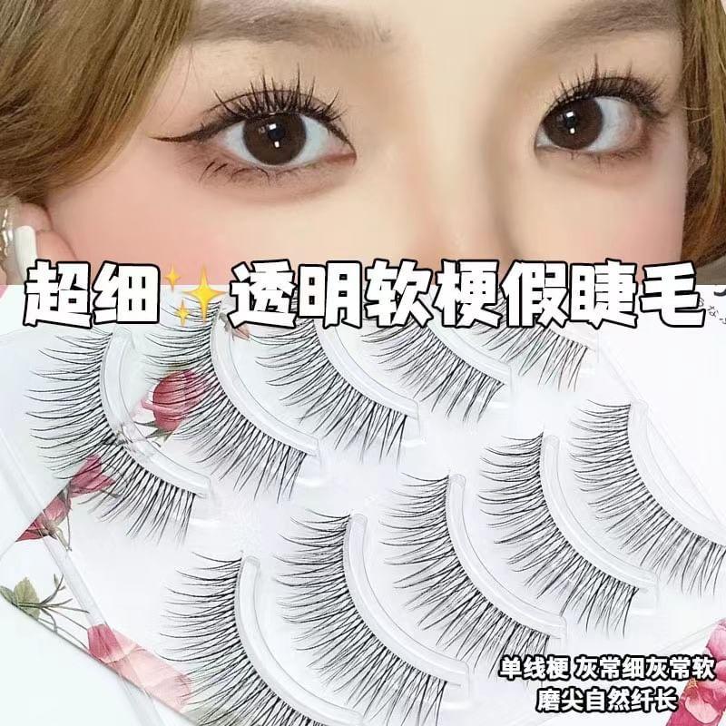 Lashie - Natürliche Mehrfachpackung künstliche Wimpern