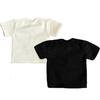 SSbeauty M 1/6 Custom Scale 2X T-Shirt Clothes for 12" Male Action Figure Doll Clothes Toy (Black+White)