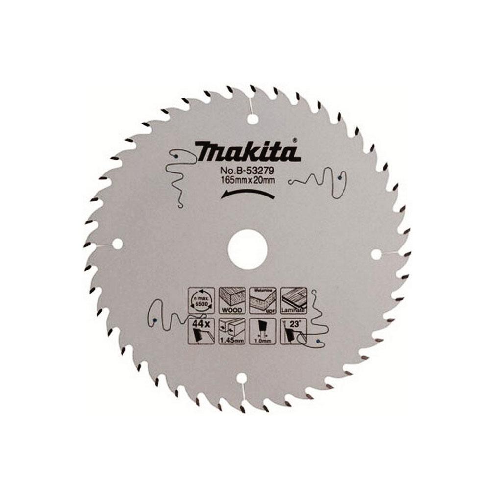 

[6 дюймов 165 мм] Полотно для циркулярной пилы Makida B 53279 [для древесины толщиной 1,45T, 44 полотна]