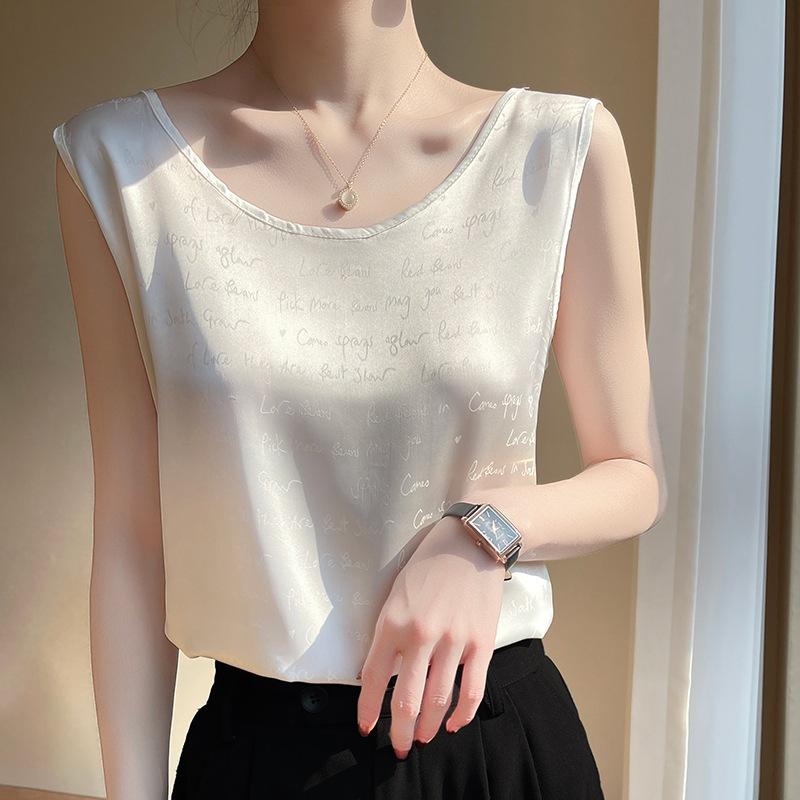 

Круглый вырез Буквы Ацетат Короткий рукав Летний Новый стиль Модный Свободный Универсальный Приталенный Круглый вырез Без рукавов Футболка с коротким рукавом XXXL белый