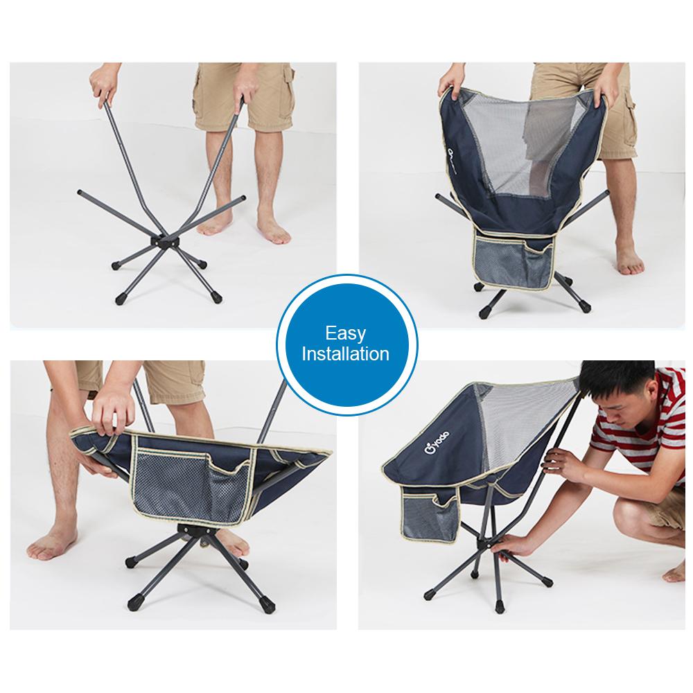 high back backpacking chair