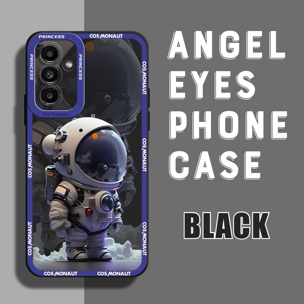 

Чехол для телефона Мягкий резиновый корпус из ТПУ для мобильного телефона Полное покрытие Защита камеры Дизайн Противоударный чехол для Samsung Samsung S24 Plus 5G чёрный