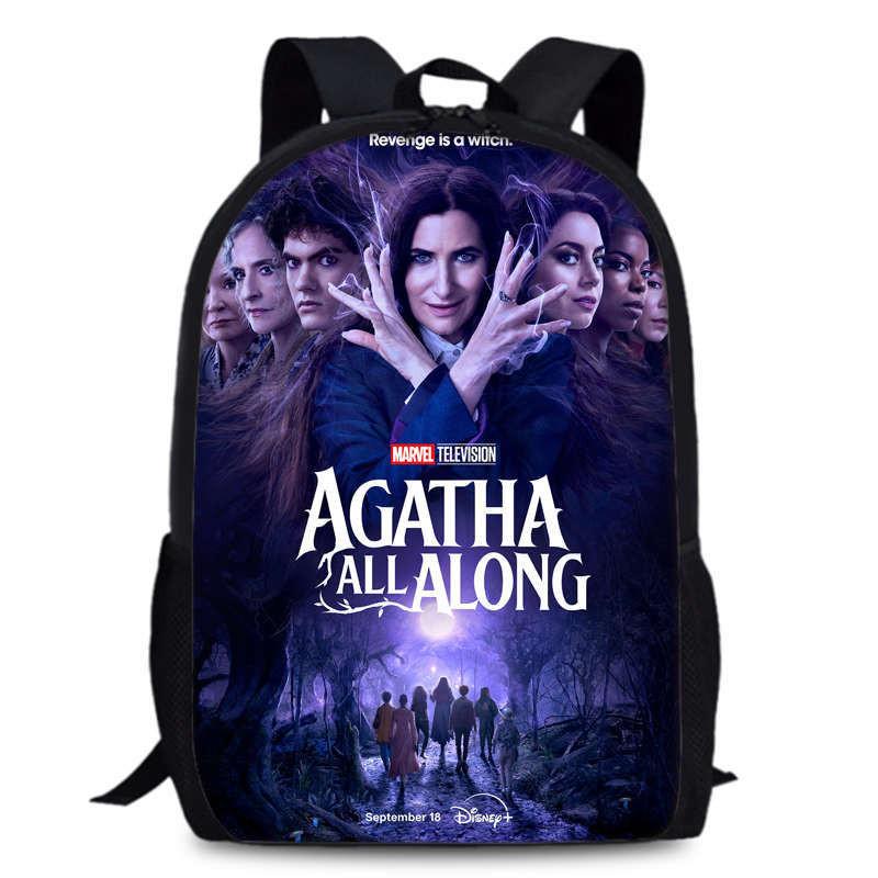 

Agatha All Along 15 Inch Large Capacity Oxford Cloth Backpack For Students And Kids 1
