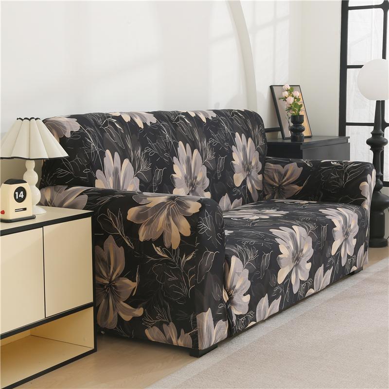 Stretch Sofa Covers for Living Room Anti Slip Soft Couch Cover, Washable Furniture Protector Elastic Bottom for Kids, Pets 1pc