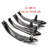 Carbon Fiber Car Interior Door Handle Pull Cover Trim for BMW 3 4 Series F30 F80 F31 F32 F33 F34 F35 F36 2013-2018