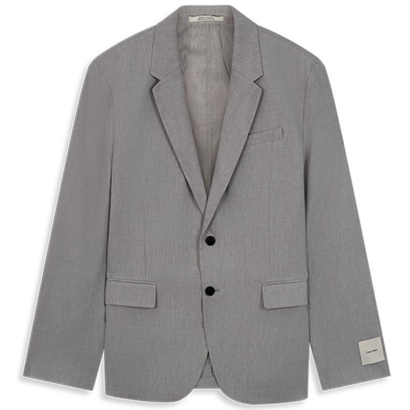 

Calvin Klein Костюм Блендированный Деловой Кэжуал Мужские костюмы Классический-Серый 4LB447G S