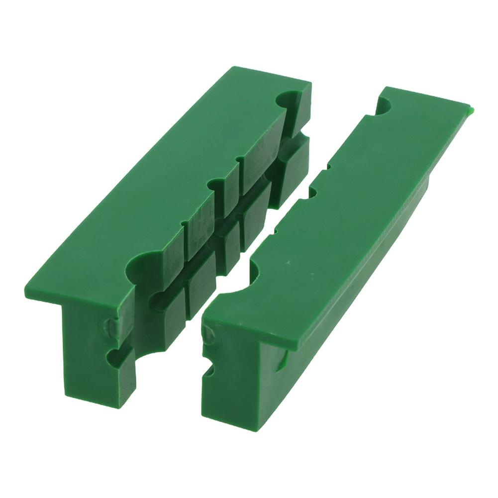 Soft 6in Vise Jaw Pads 2pcs with Magnetic Fixing for Metal Vise and Drill Press Compatible with Milling Machines