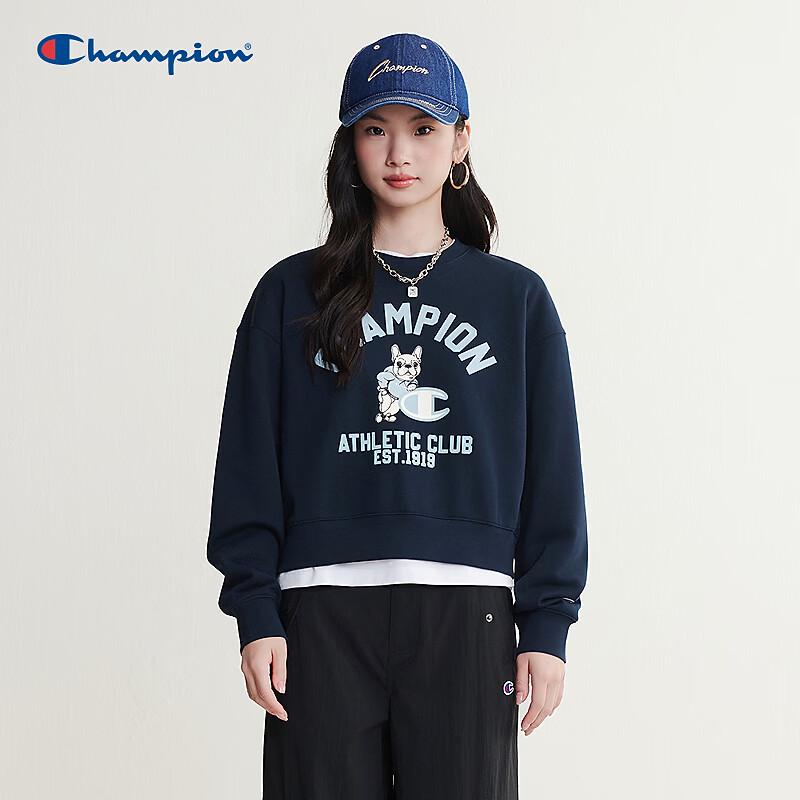 Champion Women's Puppy Print Pullover Sweatshirt