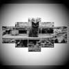 Cats Kittens animal 5 Piece HD Wallpapers Art Canvas Print modern Poster Modular art painting for Living Room Home Decor