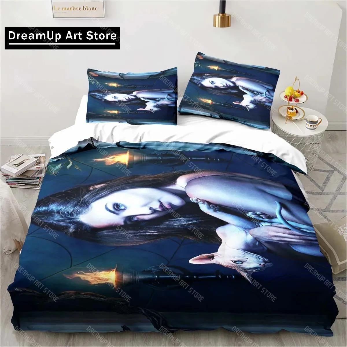 Grosstor Unisex 3D Print Fashion Originals Movie Bedding Set Boys Girls Twin Queen Full Size Duvet Cover Pillowcase Bed Adult Bedroom